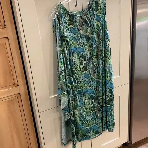 Coldesina python print dress  - 2X - Picture 3 of 8